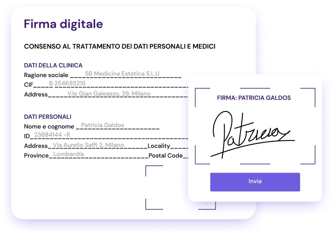 firma digitale di documenti legali con flowww doctor