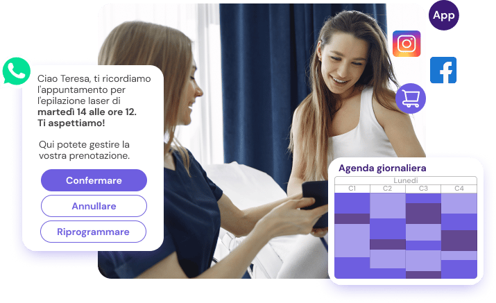 Il miglior software per i centri di epilazione laser