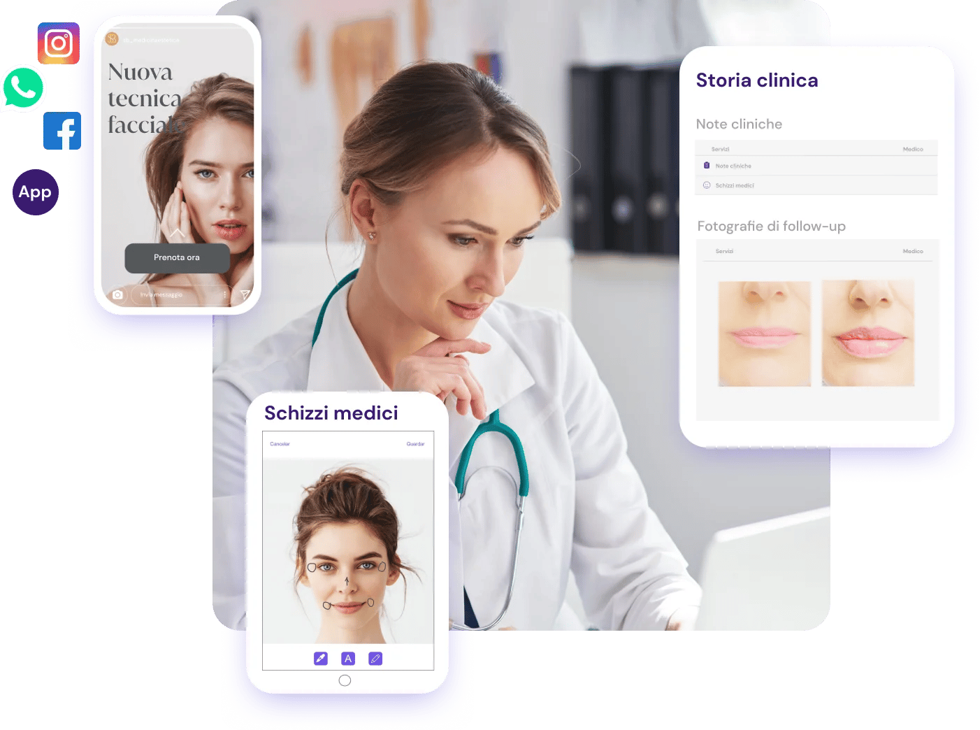 Software per cliniche di medicina estetica