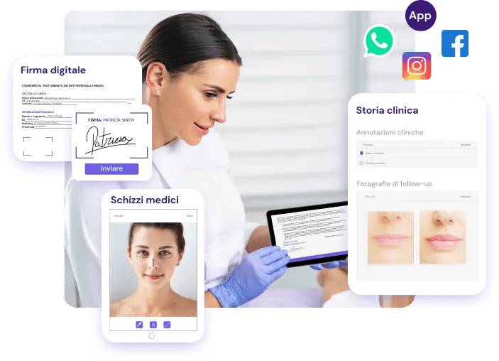 Il software per le cliniche di medicina estetica