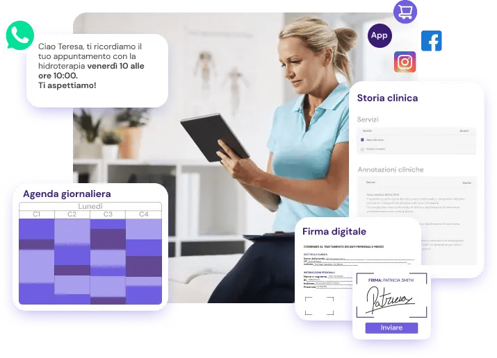Il software per gli ambulatori di fisioterapia