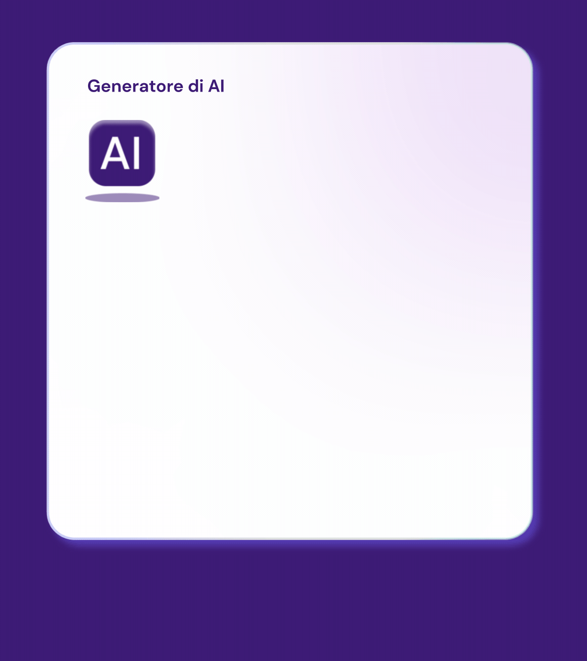 AI Generatore flowww social