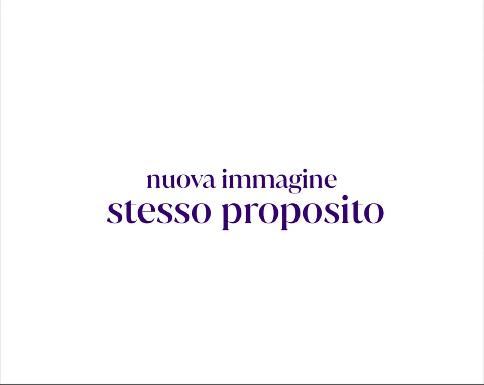 Rebranding - Nueva immagine, stesso proposito